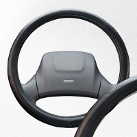 Оплетка экокожа L Hit- 2 SKYWAY Черная